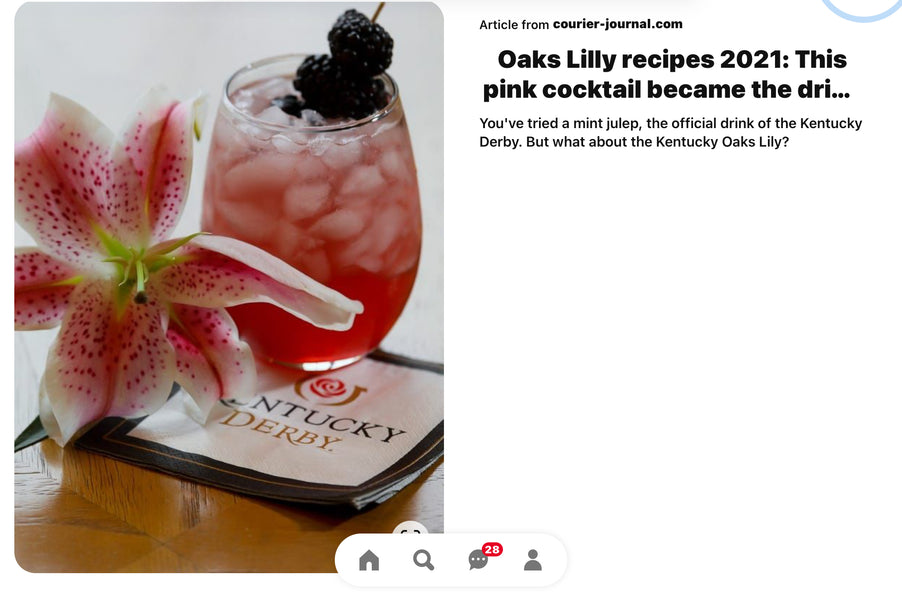 KY Oaks Lilly recipe ~ it's all about the GIRLS !