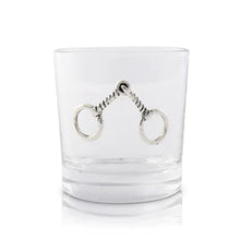 Load image into Gallery viewer, Equestrian Bit Barware set of 4 glasses