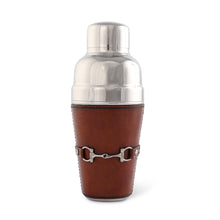 Load image into Gallery viewer, Leather Equestrian Bit Cocktail Shaker