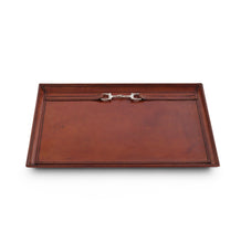 Load image into Gallery viewer, Leather Equestrian Bit Catchall Tray