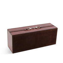 Load image into Gallery viewer, Leather Bit Office Tissue Box &amp; Organizer